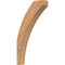 Ekena Millwork 3 1/2"W x 14"D x 26"H Thorton Smooth Knee Brace, Western Red Cedar BRC04X14X26THR00SWR - alternate 1